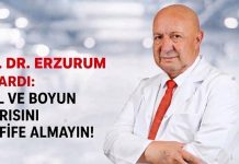 Op. Dr. Erzurum: “Bazı belirtiler acil müdahale gerektirebilir!”