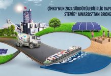 Çimko’nun 2024 Sürdürülebilirlik Raporu’na Stevie® Awards’tan bronz ödül geldi