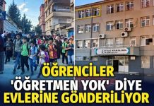 Gaziantep’te öğrenciler “öğretmen yok” diye evlerine gönderiliyor