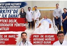 Gaziantep Şehir Hastanesi’nden Türkiye’de bir ilk daha!