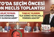Gaziantep Ticaret Odası’nın yeni döneminde Teymur yok, Yıldırım ise yeniden aday