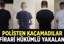 Gaziantep’te ağır hapis cezalarına mahkum 4 firari yakalandı