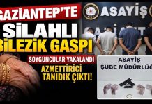 Gaziantep’te maskeli gaspçılar yakalandı! Azmettirici akraba çıktı: 4 gözaltı