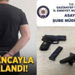 Gaziantep’te polisin şüphe üzerine durdurduğu kişide 3 tabanca ele geçirildi