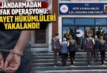 Gaziantep’te şafak operasyonu! Cinayet hükümlüleri kıskıvrak yakalandı