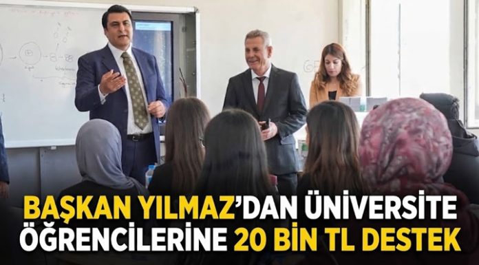Gaziantep'te üniversite öğrencilerine 20'şer bin lira destek verilecek