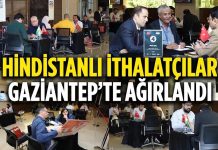 Hindistanlı kuru meyve ithalatçıları Gaziantep’te Türk ihracatçılarla buluştu