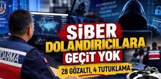 Jandarmadan Gaziantep’te siber dolandırıcılık operasyonu: 4 tutuklama