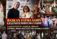 Londra Moda Haftası’nda Gaziantep rüzgarı esti