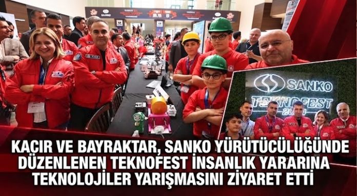 TEKNOFEST İnsanlık Yararına Teknolojiler Yarışması’na önemli ziyaret