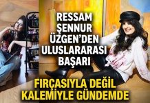 Türk sanatçı Şennur Üzgen ABD basınında yer aldı