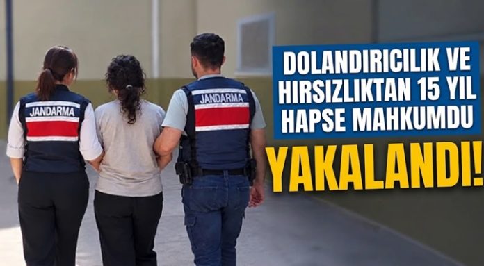 15 yıl hapis cezasıyla aranan firari hükümlü kadın Gaziantep'te yakalandı