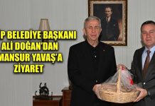 Başkan Ali Doğan’dan Mansur Yavaş’a ziyaret