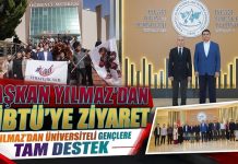 Başkan Yılmaz’dan GİBTÜ’ye ziyaret: “Gençlerimizin her zaman destekçisiyiz”