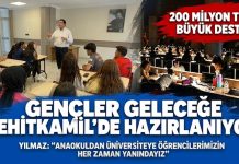 Başkan Yılmaz: “Çocuklarımızın ve gençlerimizin geleceğine yatırım yapıyoruz”