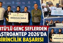 GastroAntep 2026’da GİBTÜ’lü genç şefler zirvede
