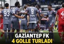 Gaziantep FK, 4 golle Türkiye Kupası’nda bir üst tura yükseldi