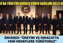 Gaziantep Sanayi Odası’nda yeni yönetim ve hedefler açıklandı