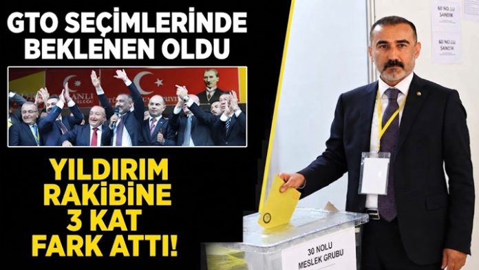 Gaziantep Ticaret Odası seçimlerinde Yıldırım farkı