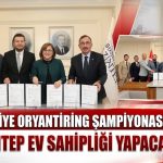 İmzalar atıldı! 1200 sporcu Gaziantep’e gelecek