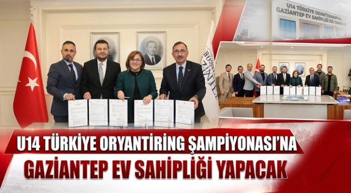 Gaziantep, U14 Türkiye Oryantiring Şampiyonası'na ev sahipliği yapacak