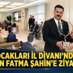Gaziantep Ülkü Ocakları’ndan Başkan Fatma Şahin’e ziyaret