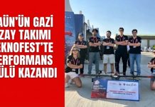 Gaziantep Üniversitesi Gazi Uzay Takımı, TEKNOFEST’te performans ödülü aldı