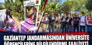 Gaziantep jandarmasından genç öğrencilere kritik uyarılar