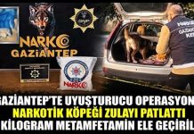Zehir tacirlerinin zulası patladı: Gaziantep’te 1 kilo metamfetamin ele geçirildi