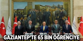 Gaziantep’te 65 bin öğrenciye ayakkabı desteği sağlanacak