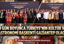 Gaziantep’te Kültür Yolu Festivali GastroAntep başladı