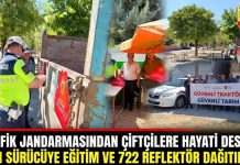 Gaziantep’te çiftçilere yönelik trafik seferberliği