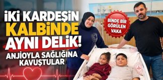 Gaziantep’te iki kardeşin kalbindeki delik aynı gün kapatıldı