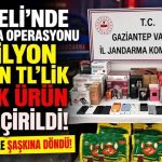 Gaziantep’te operasyon: 1 kaçakçı yakalandı