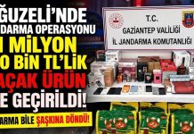 Gaziantep’te operasyon: 1 kaçakçı yakalandı