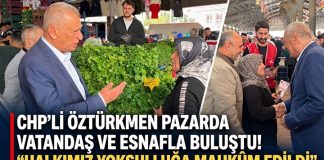 Öztürkmen: “Gaziantep’te vatandaş pahalılıktan, esnaf ise satış yapamamaktan şikâyetçi”