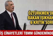 Gaziantep’teki iş cinayetleri TBMM gündeminde: Öztürkmen’den Işıkhan’a 6 kritik soru