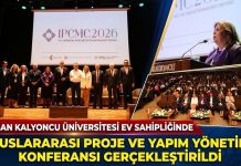 HKÜ ev sahipliğinde Uluslararası Proje ve Yapım Yönetimi Konferansı gerçekleştirildi