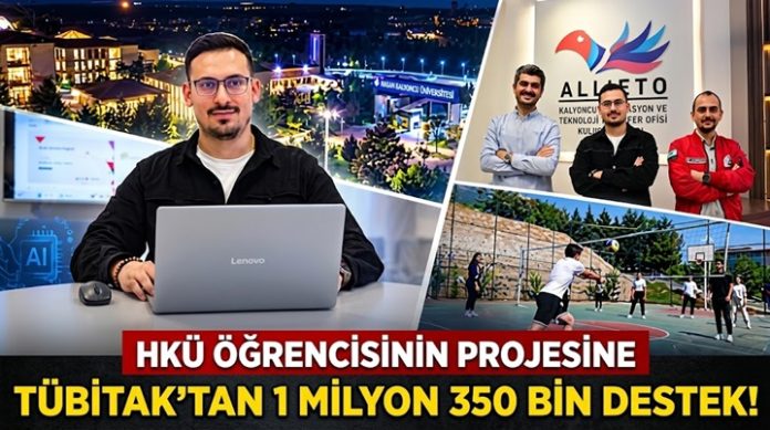 HKÜ öğrencisinin “VoleMetric Pro” projesi 1 milyon 350 bin TL yatırım desteği kazandı