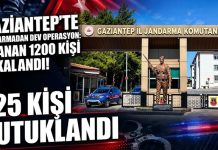 JASAT’tan Gaziantep’te dev operasyon: 125 kişi tutuklandı