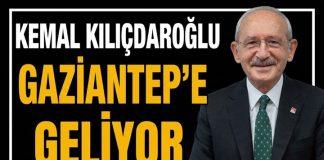 Tarih belli oldu: Kılıçdaroğlu 24 Ekim’de Gaziantep’e geliyor!