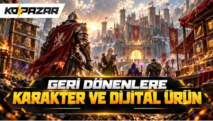 Knight Online'a Geri Dönen Oyuncular İçin Karakter ve Dijital Ürün Seçimi