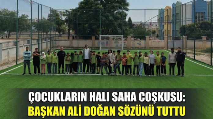 Nizip’te öğrenciler istedi, Başkan Ali Doğan yaptı