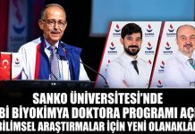 SANKO Üniversitesi’nde yeni doktora programı açıldı!
