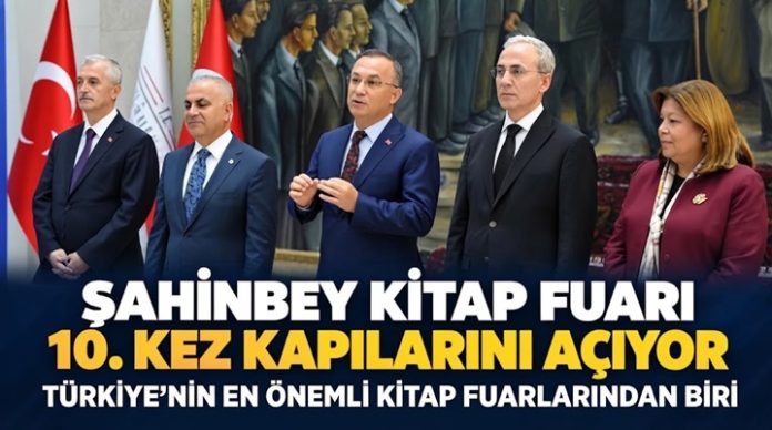 Gaziantep'te kitap şöleni başlıyor: Şahinbey Kitap Fuarı 10. kez kapılarını açıyor!