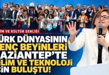 Türk dünyasının genç beyinleri Gaziantep’te bilim ve teknoloji için buluştu