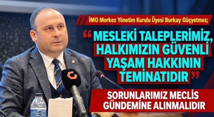 Yapı güvenliği ve mühendis hakları yasal güvenceye kavuşturulmalı