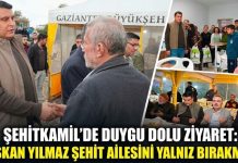 Yılmaz’dan Şehit Mustafa Aslan’ın ailesine ziyaret: Şehidimizin emaneti başımızın tacıdır